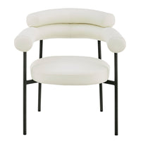 Iconic Home Trousdale Faux Leather Dining Chair