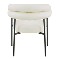Iconic Home Trousdale Faux Leather Dining Chair
