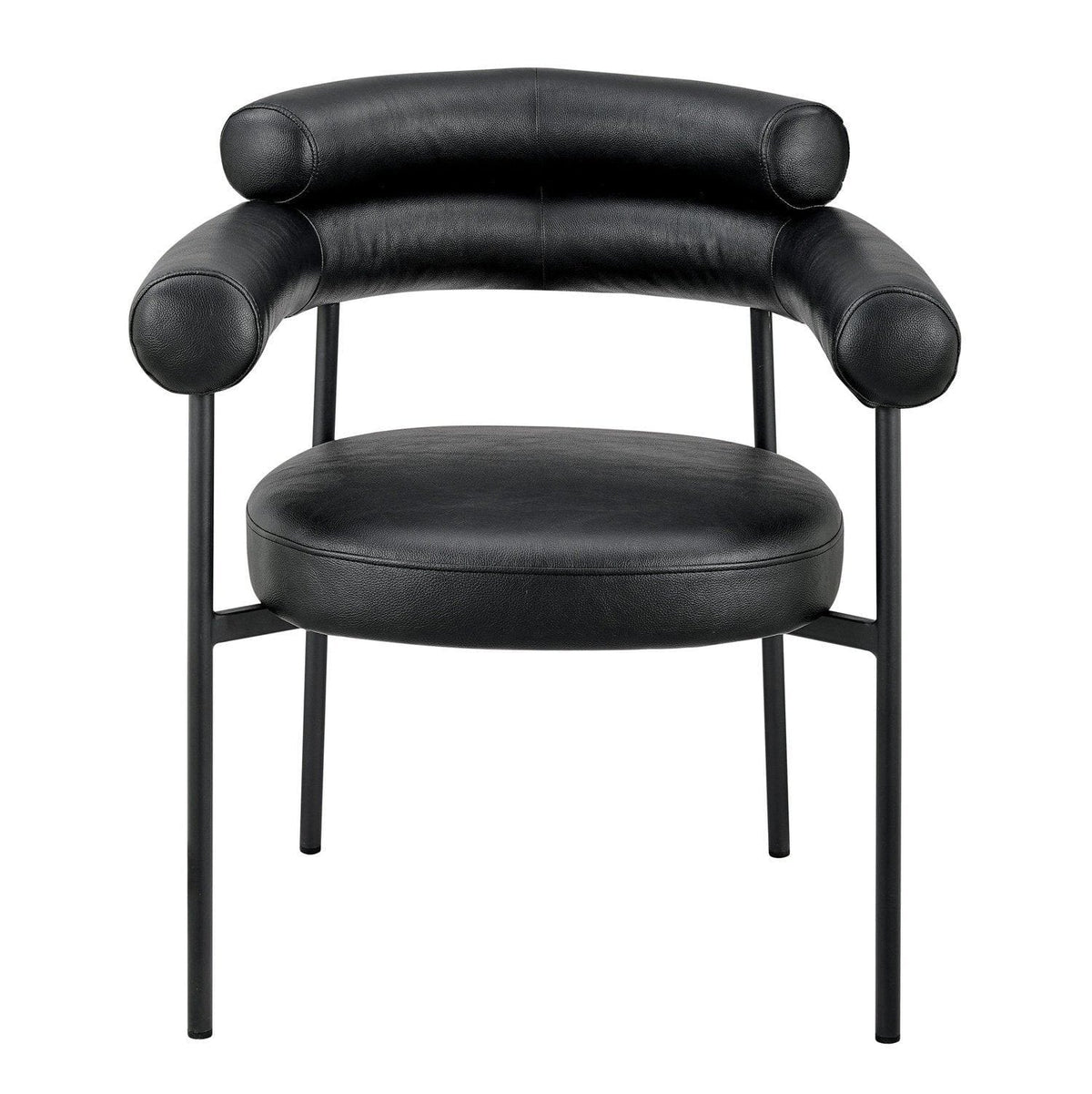 Iconic Home Trousdale Faux Leather Dining Chair