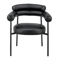 Iconic Home Trousdale Faux Leather Dining Chair