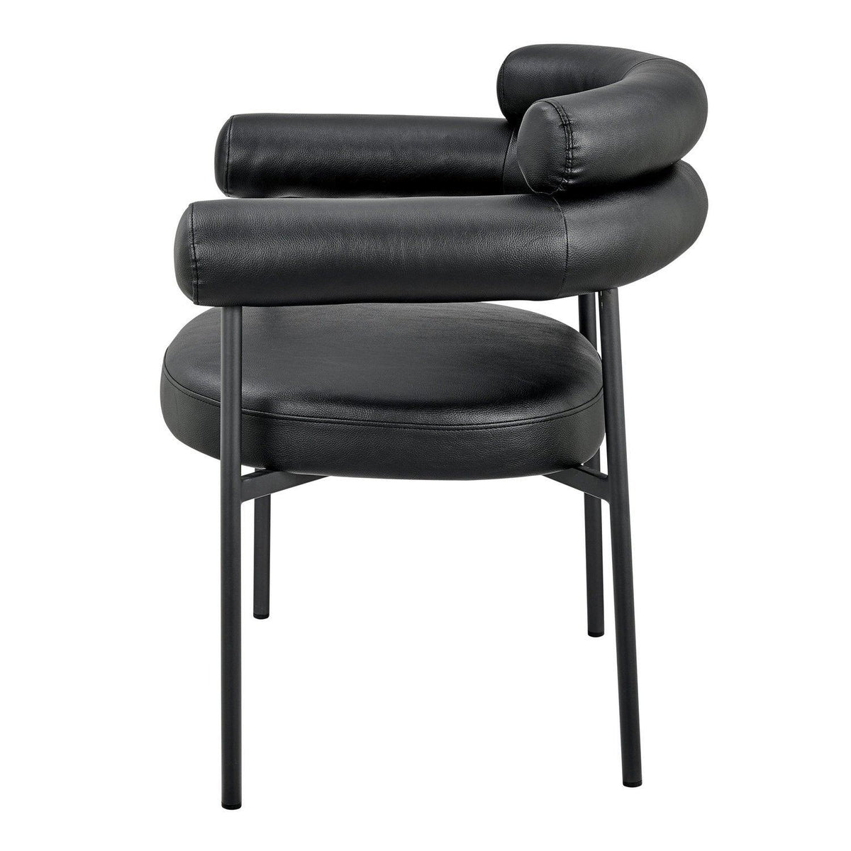 Iconic Home Trousdale Faux Leather Dining Chair