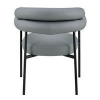 Iconic Home Trousdale Faux Leather Dining Chair