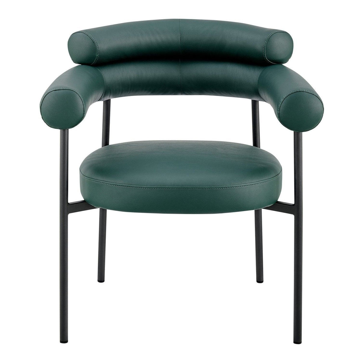 Iconic Home Trousdale Faux Leather Dining Chair
