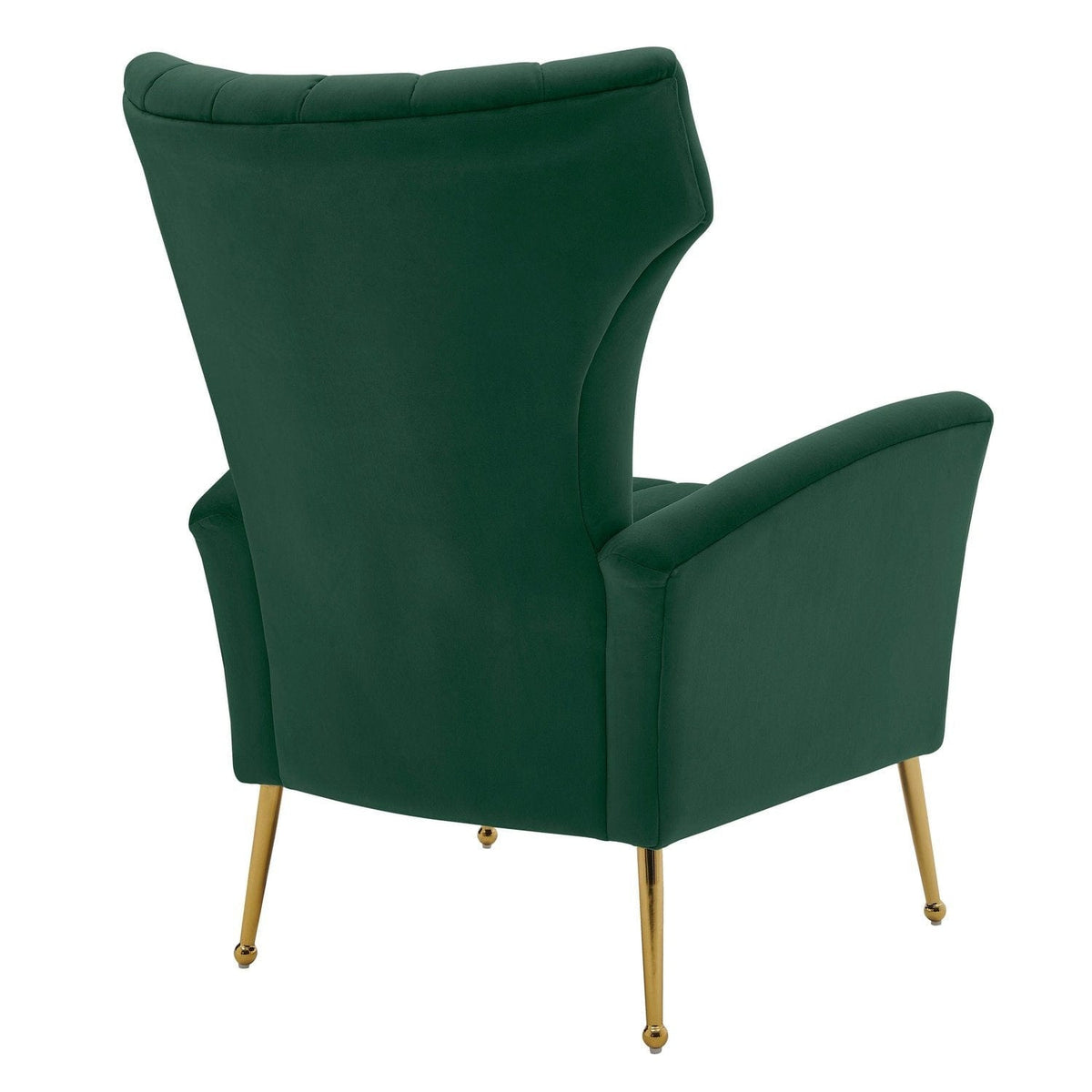 Iconic Home Annalee Velvet High Back Accent Chair
