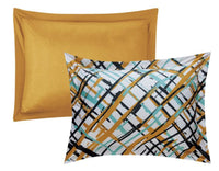 Chic Home Abstract 9 Piece Reversible Comforter Set