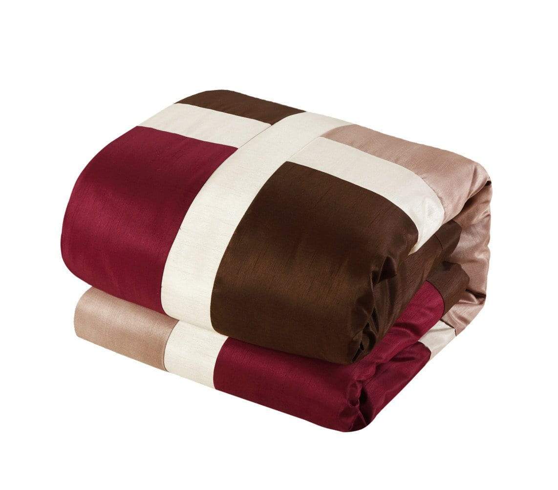 Chic Home Alleta 7 Piece Patchwork Comforter Set