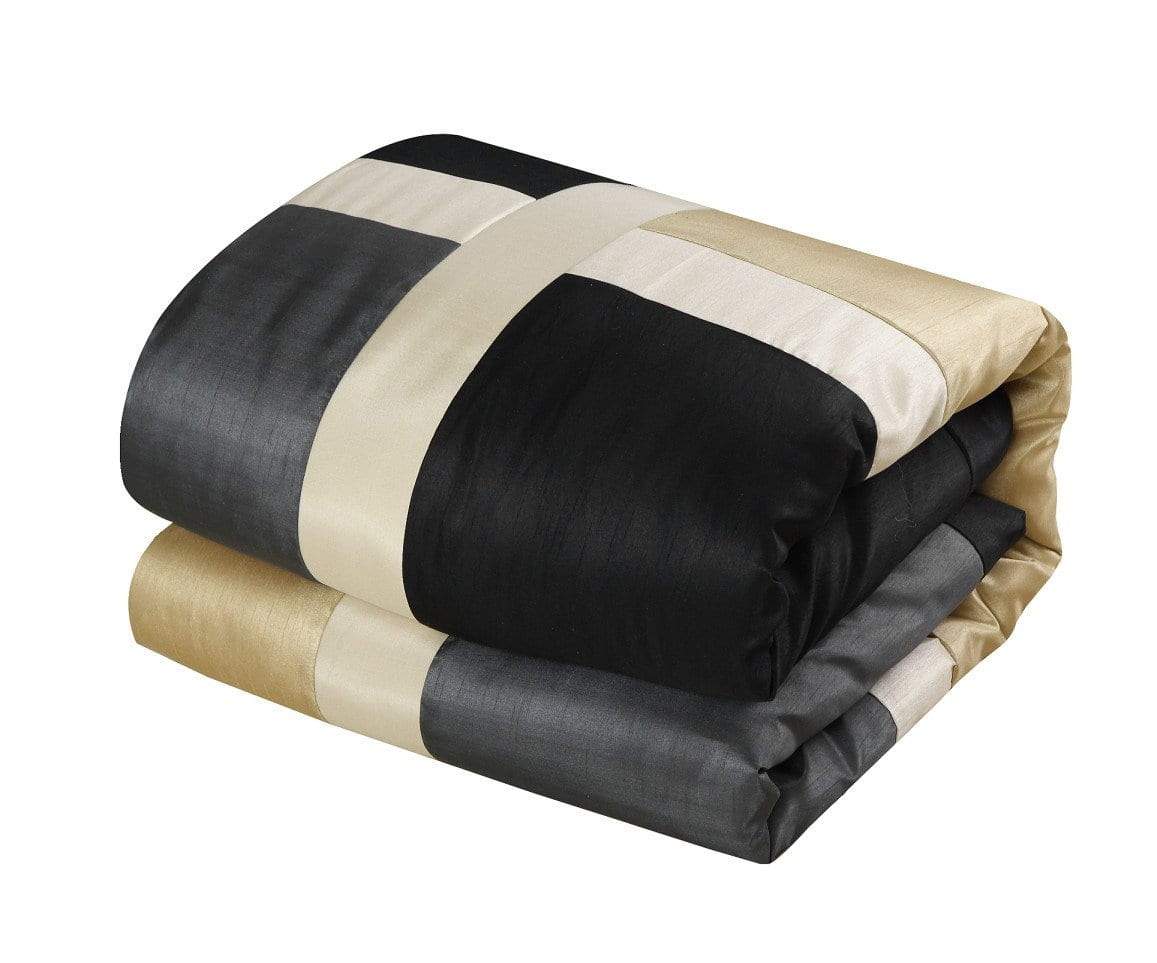Chic Home Alleta 7 Piece Patchwork Comforter Set