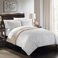 Chic Home Alligator 3 Piece Faux Fur Comforter Set