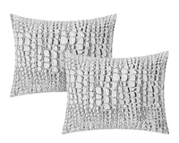 Chic Home Alligator 7 Piece Faux Fur Comforter Set