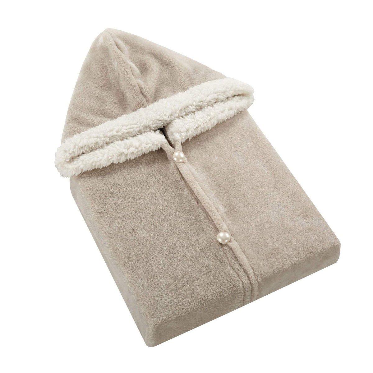 Chic Home Angel Sherpa Trim Snuggle Hoodie