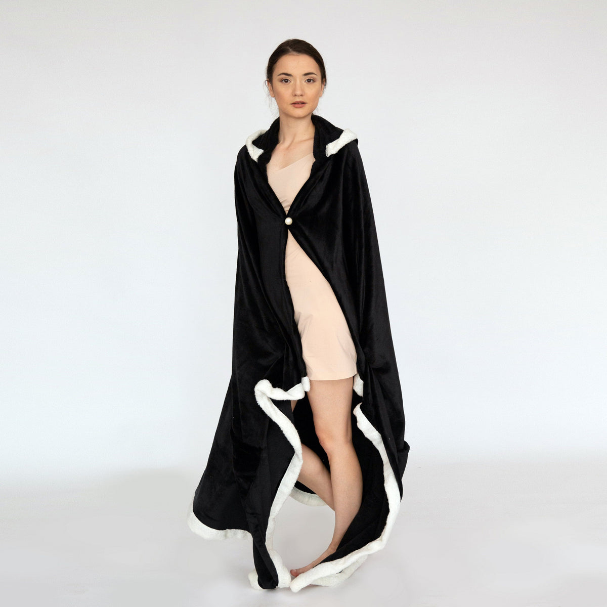 Chic Home Angel Sherpa Trim Snuggle Hoodie