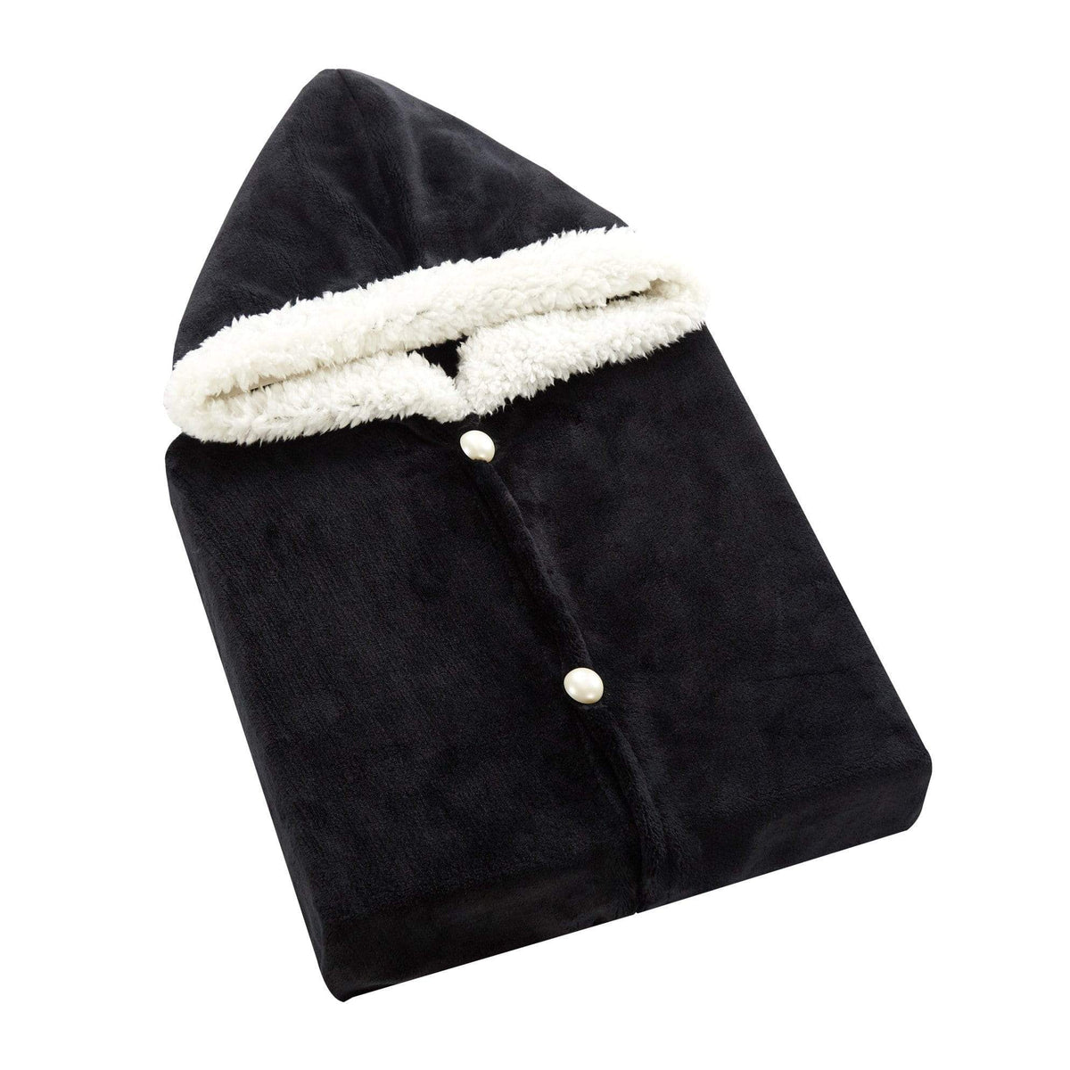 Chic Home Angel Sherpa Trim Snuggle Hoodie