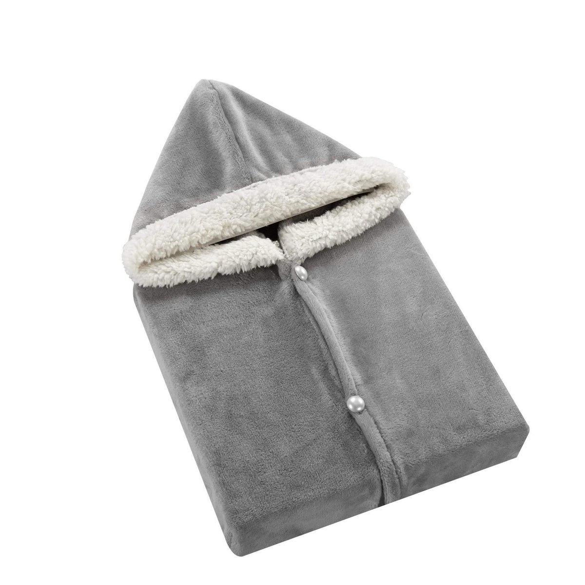 Chic Home Angel Sherpa Trim Snuggle Hoodie