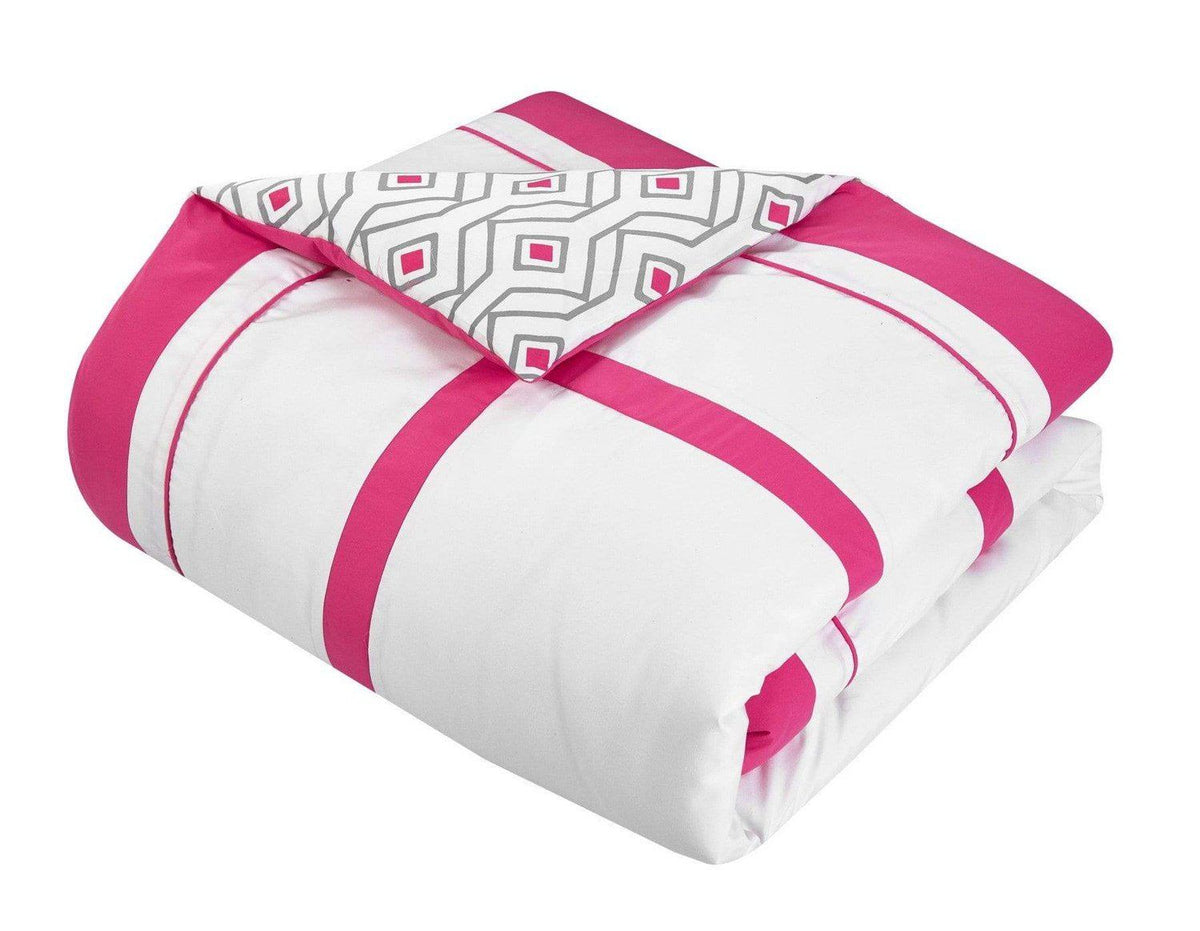 Chic Home Beckham 9 Piece Reversible Comforter Set