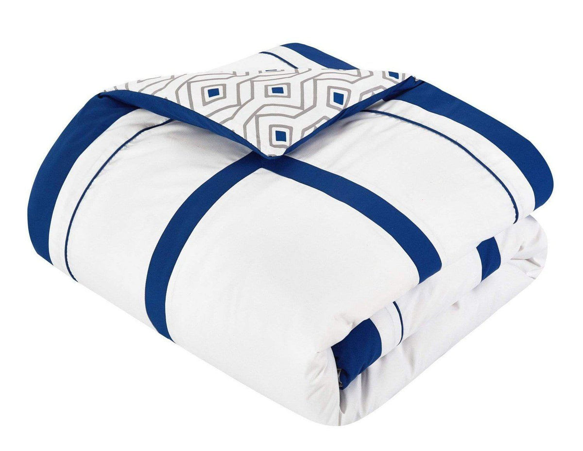 Chic Home Beckham 9 Piece Reversible Comforter Set