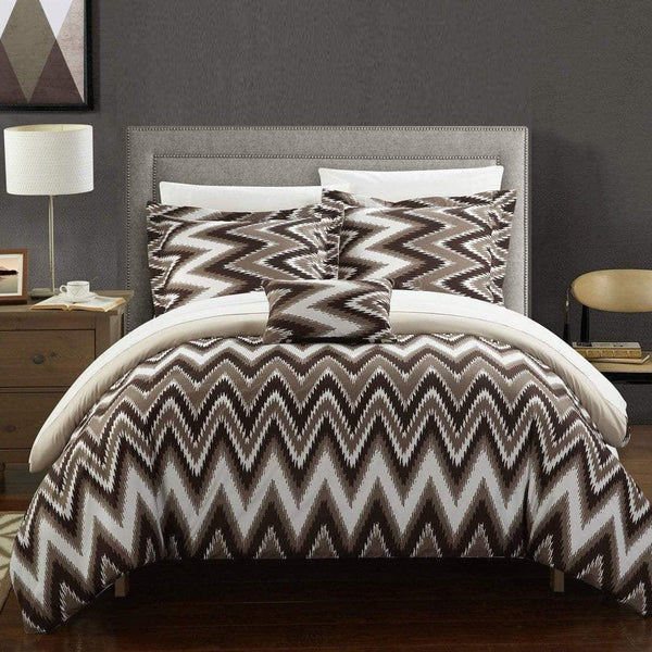 Chic Home Bella 4 Piece Reversible Comforter Set
