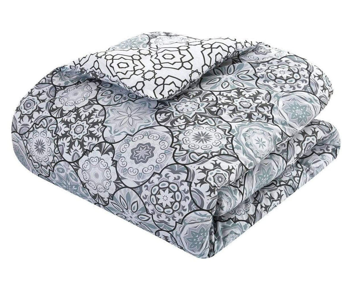 Chic Home Bristol 4 Piece Cotton Duvet Cover Set