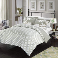 Chic Home Calla Lily 3 Piece Floral Duvet Cover Set