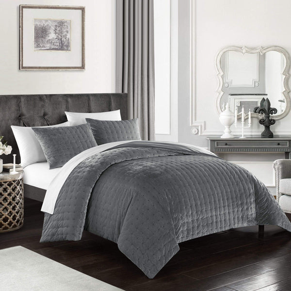 Chic Home Chyna 7 Piece Velvet Comforter Set