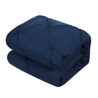 Chic Home Daya 8 Piece Pinch Pleat Duvet Cover Set