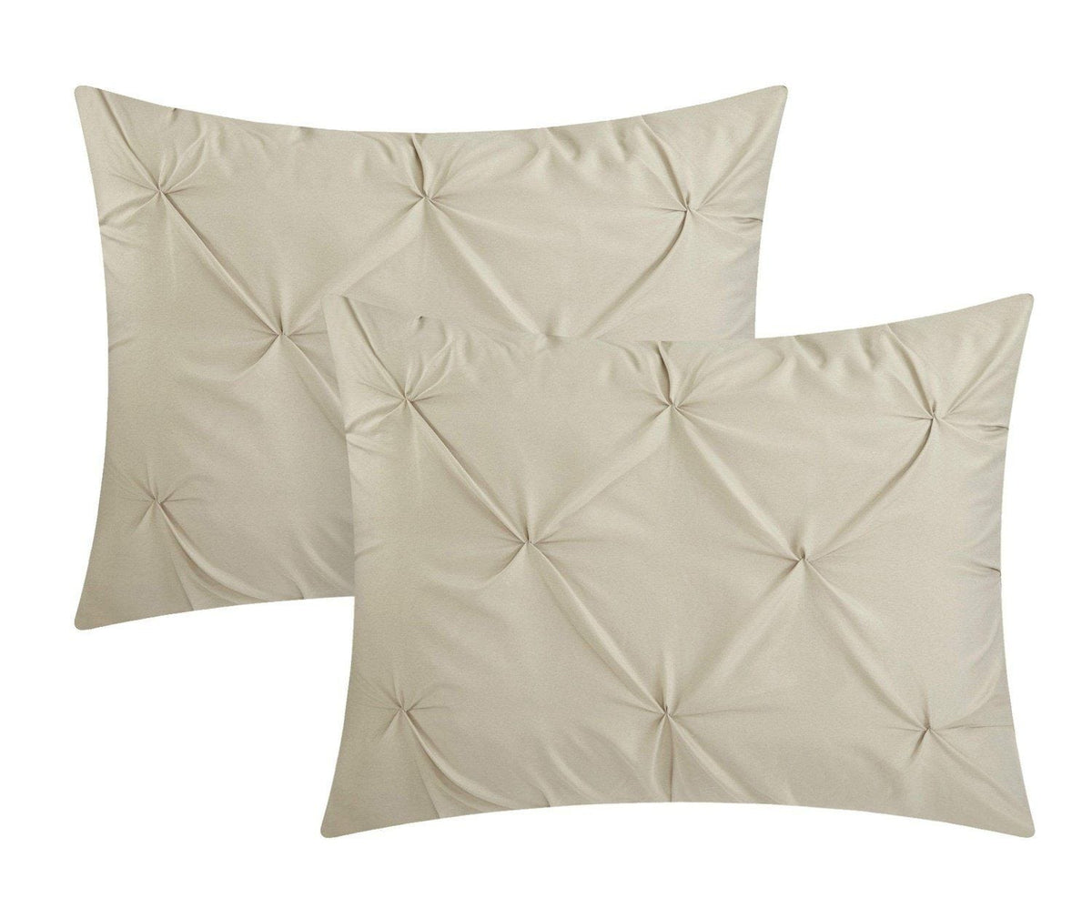 Chic Home Daya 8 Piece Pinch Pleat Duvet Cover Set