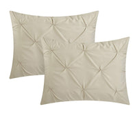 Chic Home Daya 8 Piece Pinch Pleat Duvet Cover Set