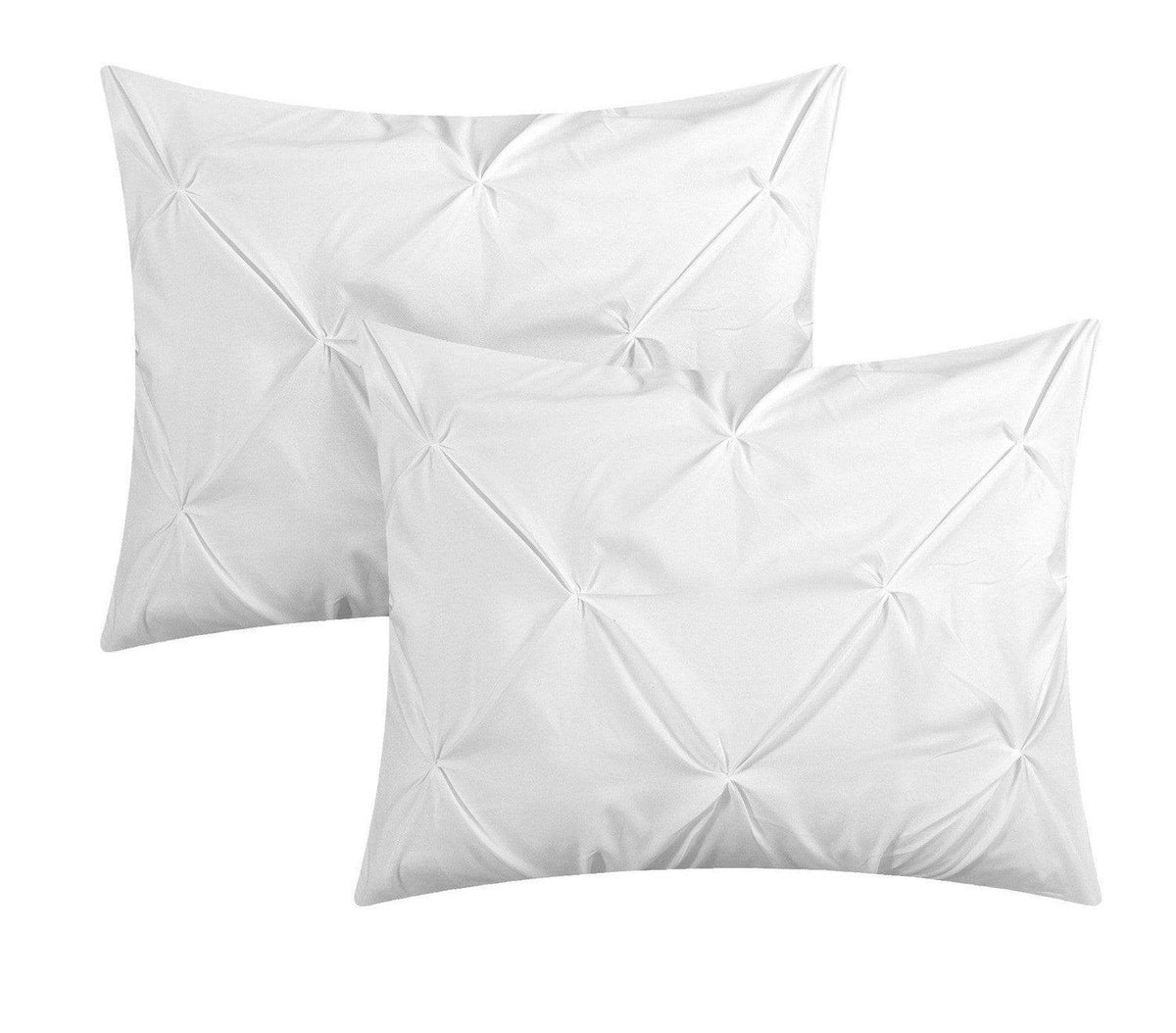 Chic Home Daya 8 Piece Pinch Pleat Duvet Cover Set