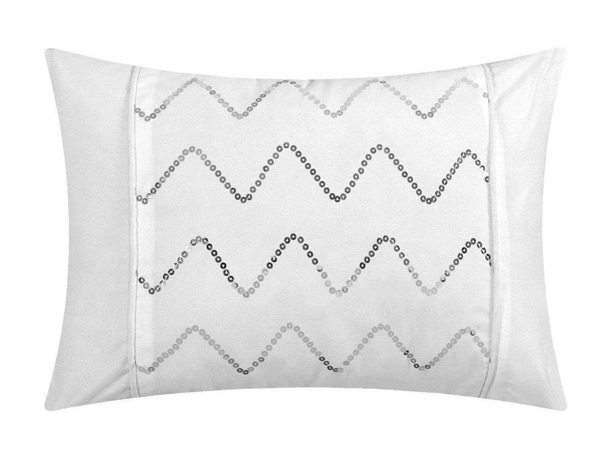 Chic Home Daya 8 Piece Pinch Pleat Duvet Cover Set