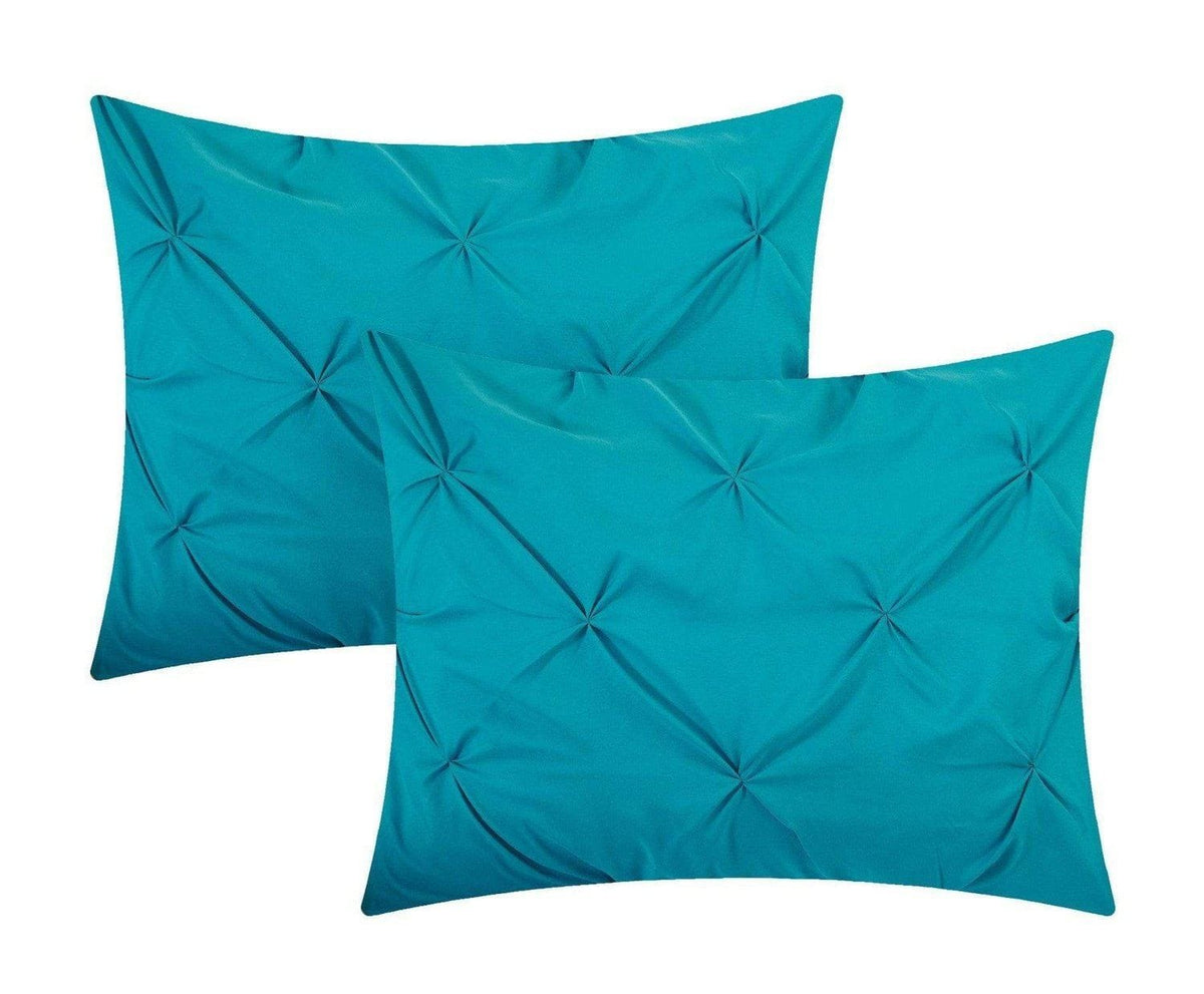 Chic Home Daya 8 Piece Pinch Pleat Duvet Cover Set