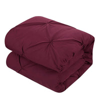 Chic Home Daya 8 Piece Pinch Pleat Duvet Cover Set