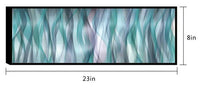 Chic Home Blue Flames 1 Piece Framed Wrapped Canvas Wall Art Giclee Print Abstract Design