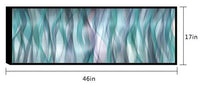 Chic Home Blue Flames 1 Piece Framed Wrapped Canvas Wall Art Giclee Print Abstract Design