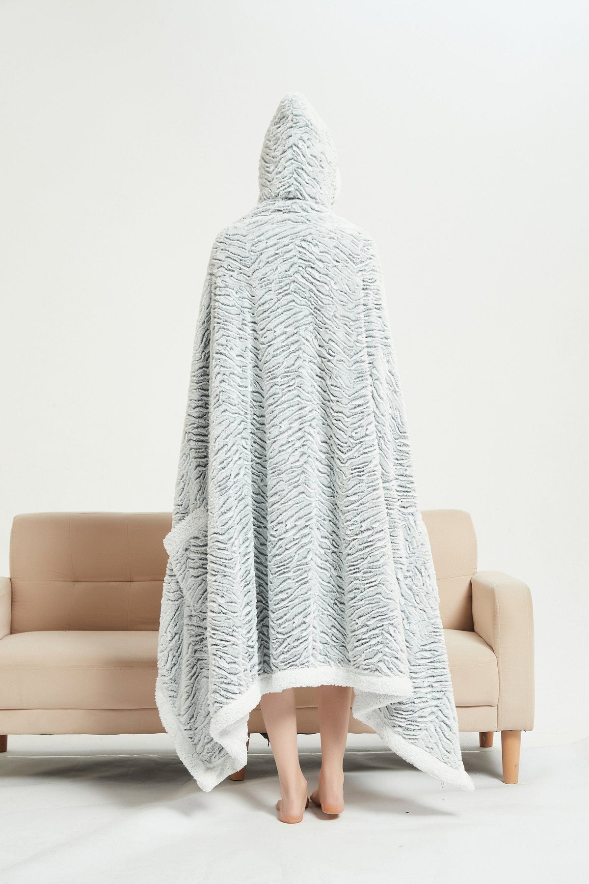 Chic Home Dohwa Sherpa Lined Snuggle Hoodie