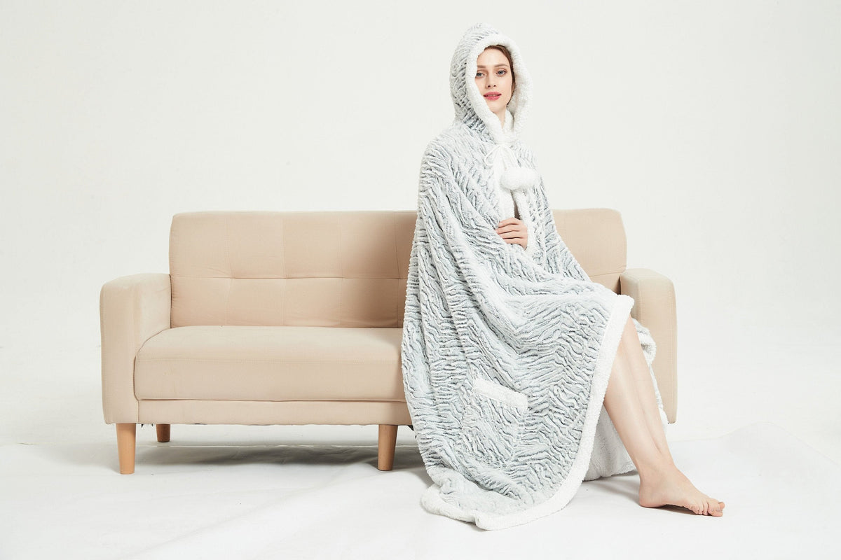 Chic Home Dohwa Sherpa Lined Snuggle Hoodie