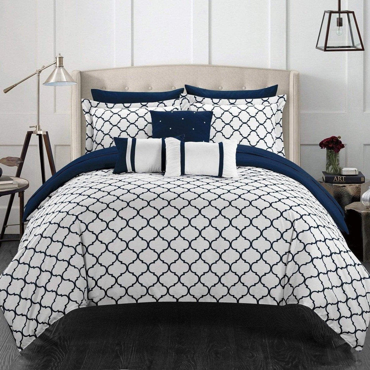 Chic Home Dorothy 10 Piece Reversible Comforter Set