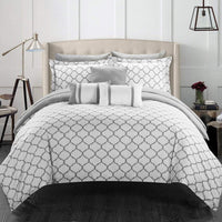 Chic Home Dorothy 10 Piece Reversible Comforter Set