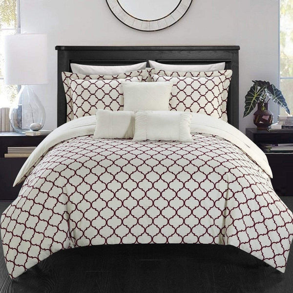 Chic Home Dorothy 10 Piece Reversible Comforter Set