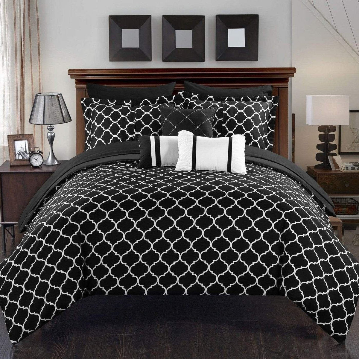 Chic Home Dorothy 10 Piece Reversible Comforter Set