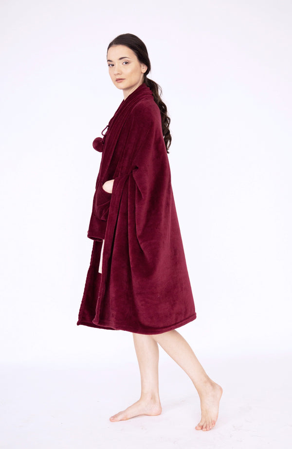 Chic Home Elke Plush Faux Fur Fleece Wrap