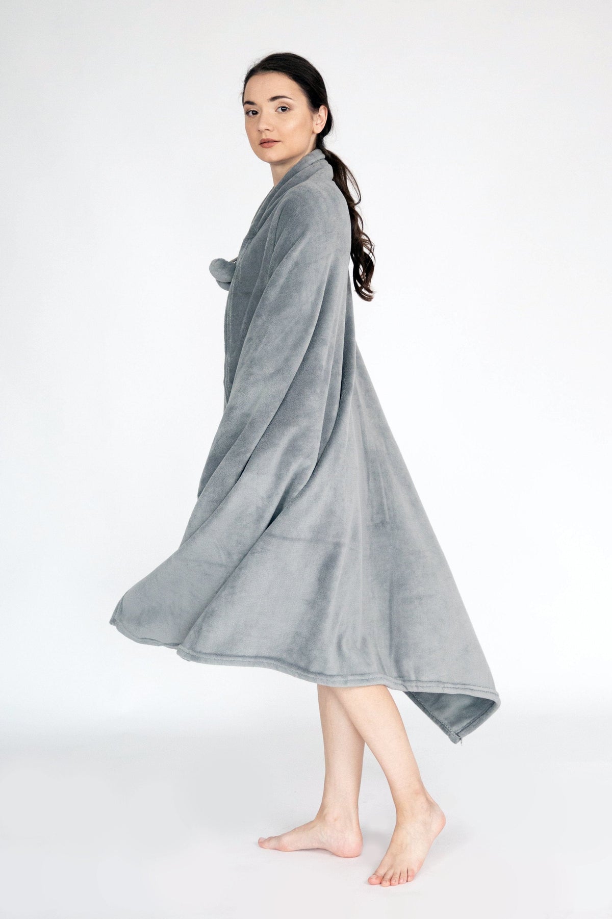 Chic Home Elke Plush Faux Fur Fleece Wrap