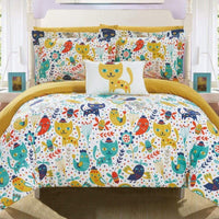Chic Home Flopsy 8 Piece Animal Comforter Set Yellow