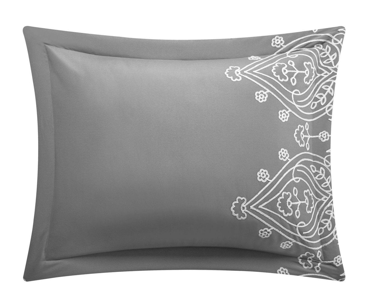Chic Home Gigi 5 Piece Embroidered Comforter Set