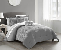 Chic Home Gigi 5 Piece Embroidered Comforter Set
