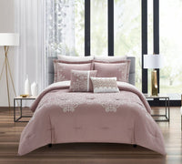 Chic Home Gigi 9 Piece Embroidered Comforter Set