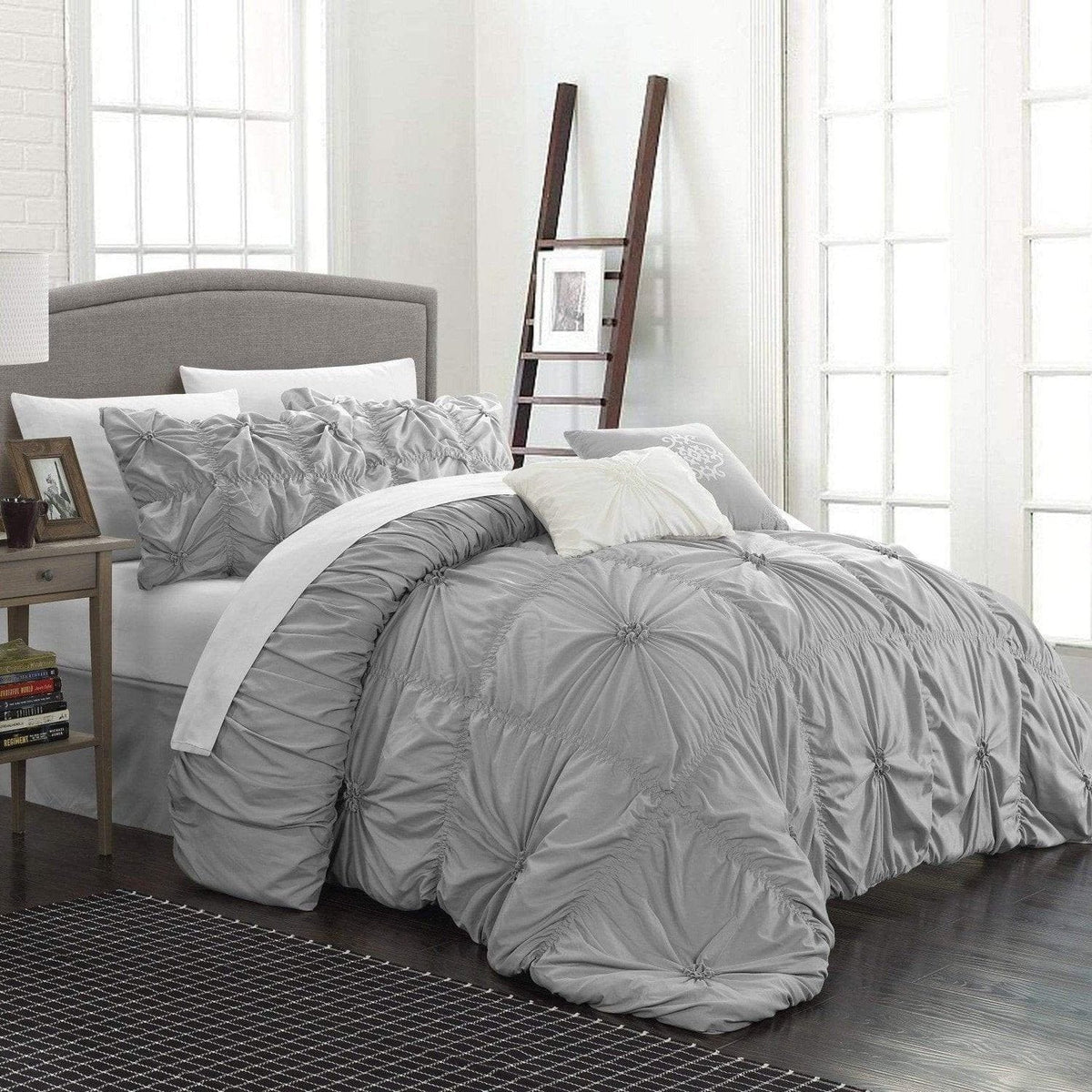 Chic Home Halpert 6 Piece Floral Comforter Set