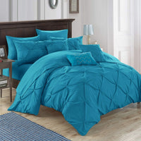 Chic Home Hannah 10 Piece Pinch Pleat Comforter Set