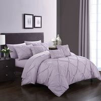 Chic Home Hannah 10 Piece Pinch Pleat Comforter Set