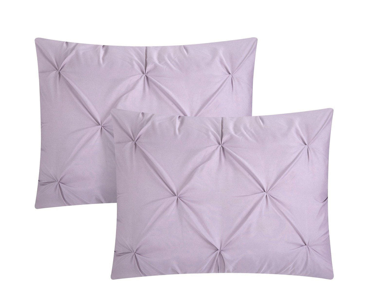 Chic Home Hannah 10 Piece Pinch Pleat Comforter Set