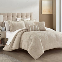 Chic Home Hubli 5 Piece Embroidered Comforter Set