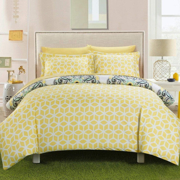 Chic Home Ibiza 3 Piece Boho Duvet Cover Set